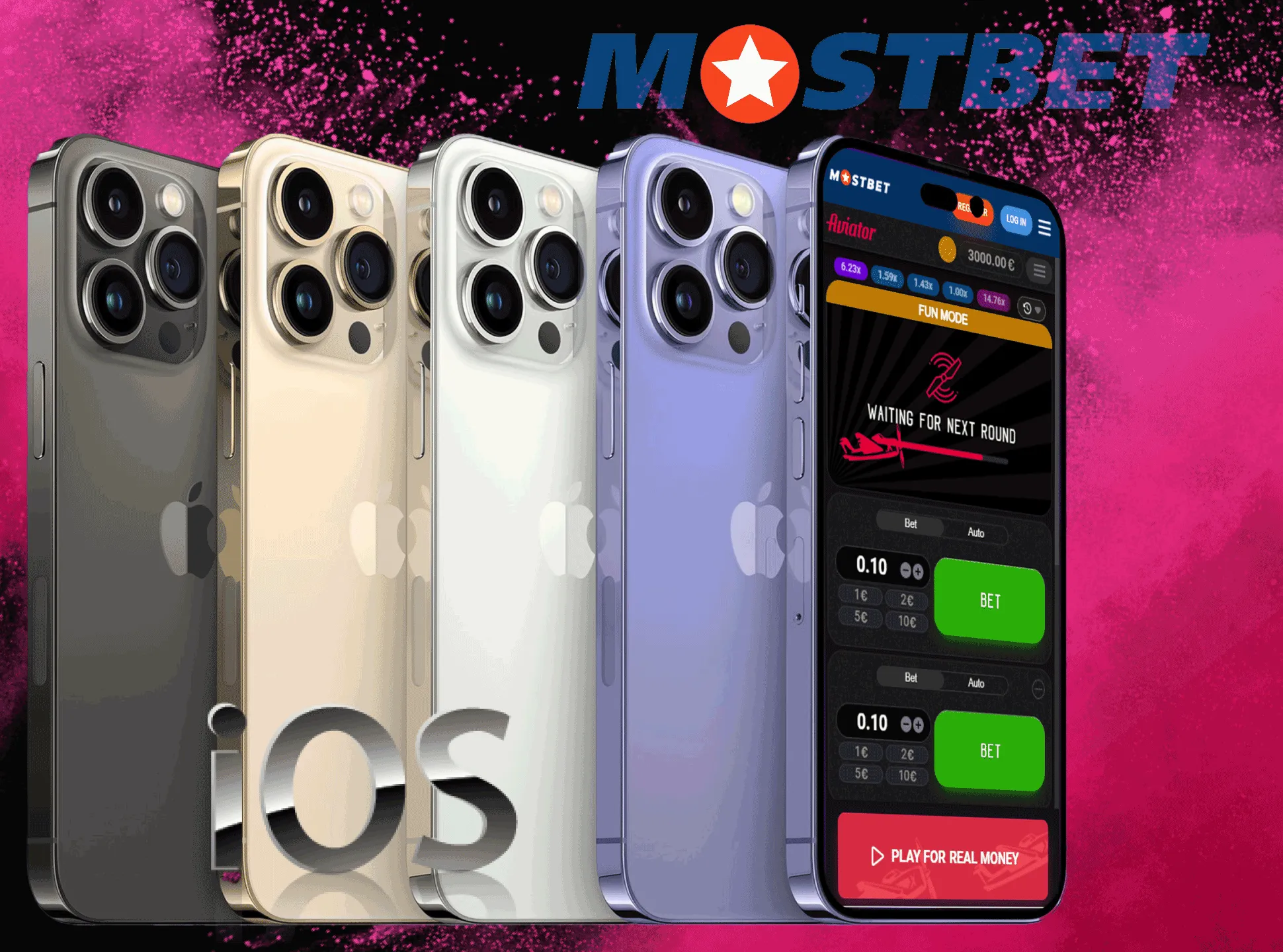 Mostbet also has an iOS app for iPhones and iPads.