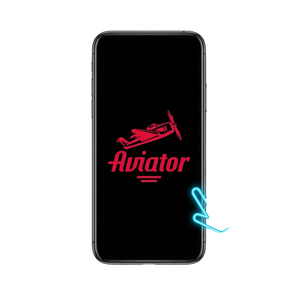 Tela de smartphone exibindo o app Aviator da Spribe em 2025, com avião, multiplicador e interface de apostas aberta