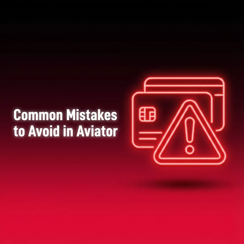 Illustration of Aviator game tips listing common betting mistakes and responsible play advice for new players