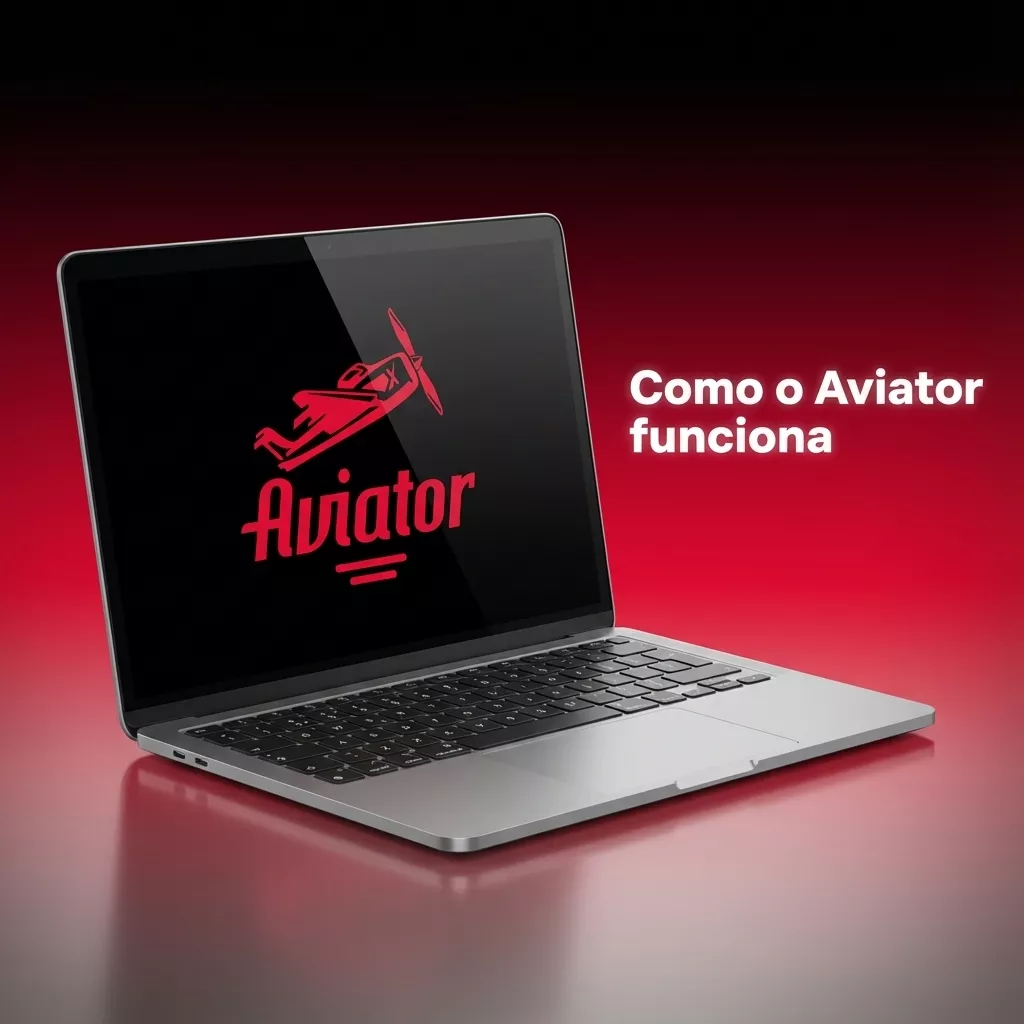 Ilustração do jogo Aviator mostrando avião subindo, multiplicador crescente e interface de apostas com botão Sacar