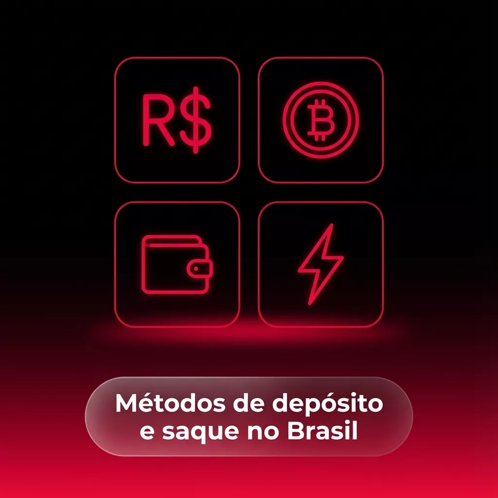 Ilustração de métodos de pagamento no Brasil, incluindo Pix, boleto, cartões, carteiras digitais e criptomoedas.