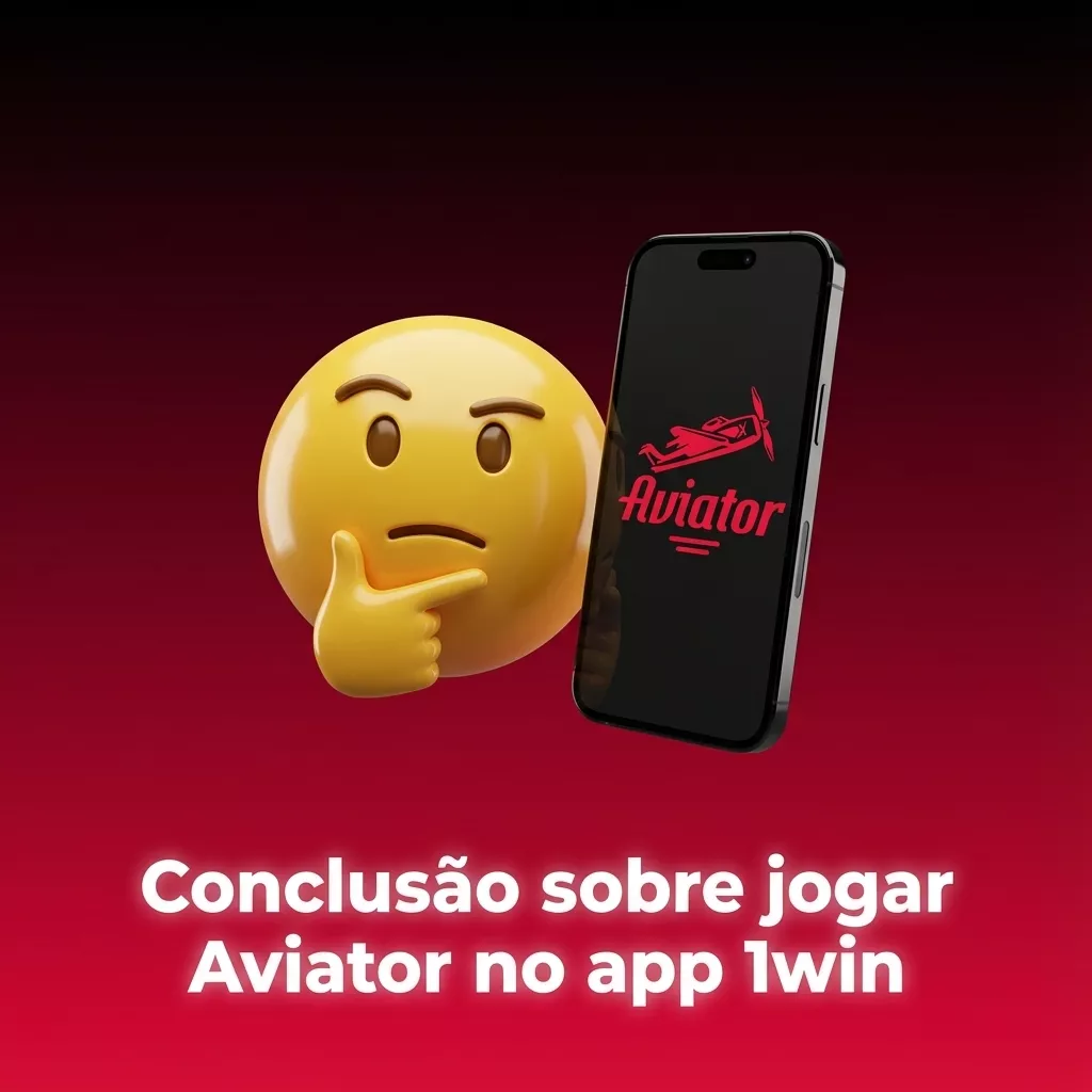 Tela do app 1win com Aviator aberto, destaque para interface leve, bônus e opções em Android, iOS e site móvel