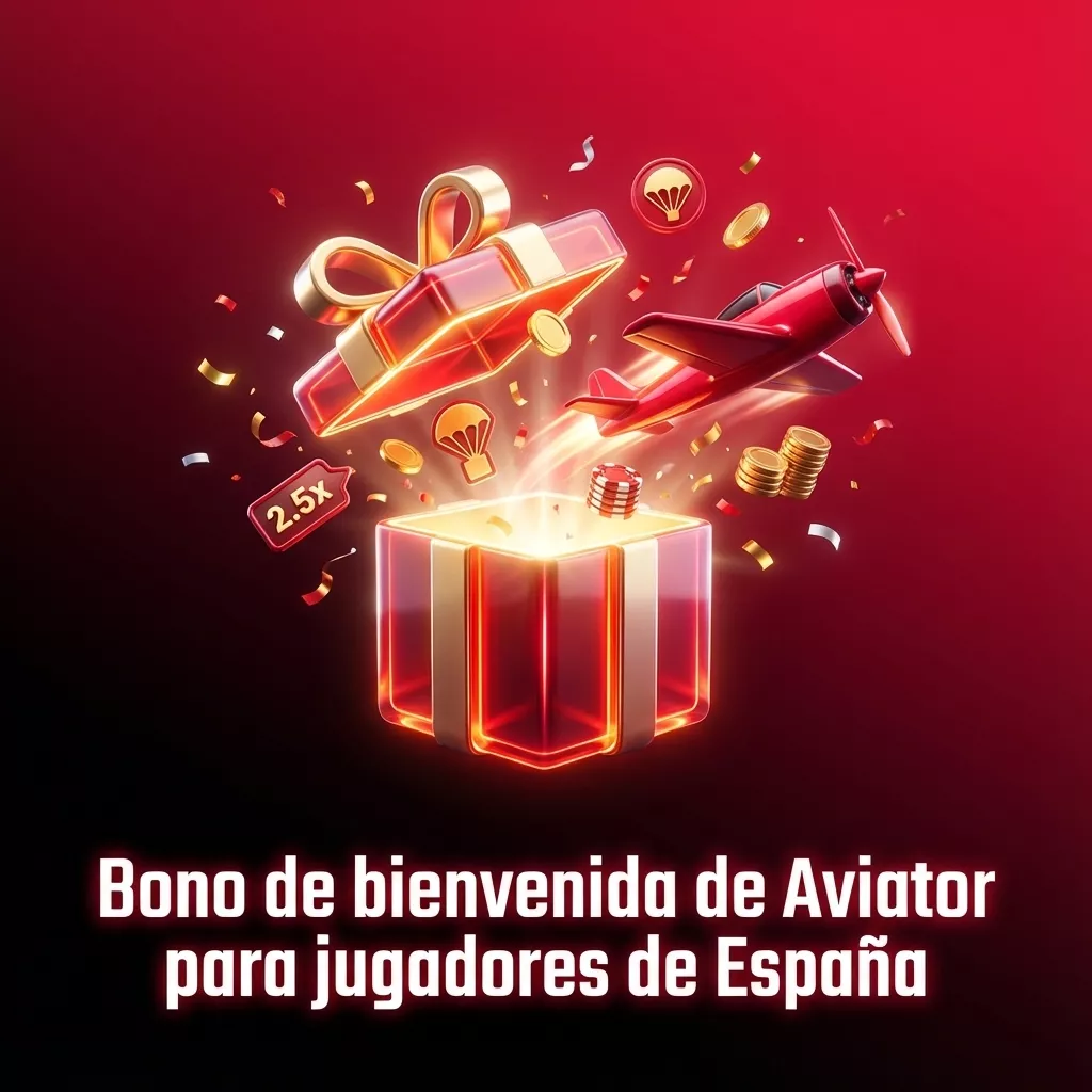 Banner del bono de bienvenida Aviator España con 150 % sobre primer depósito y pasos resumidos para conseguirlo