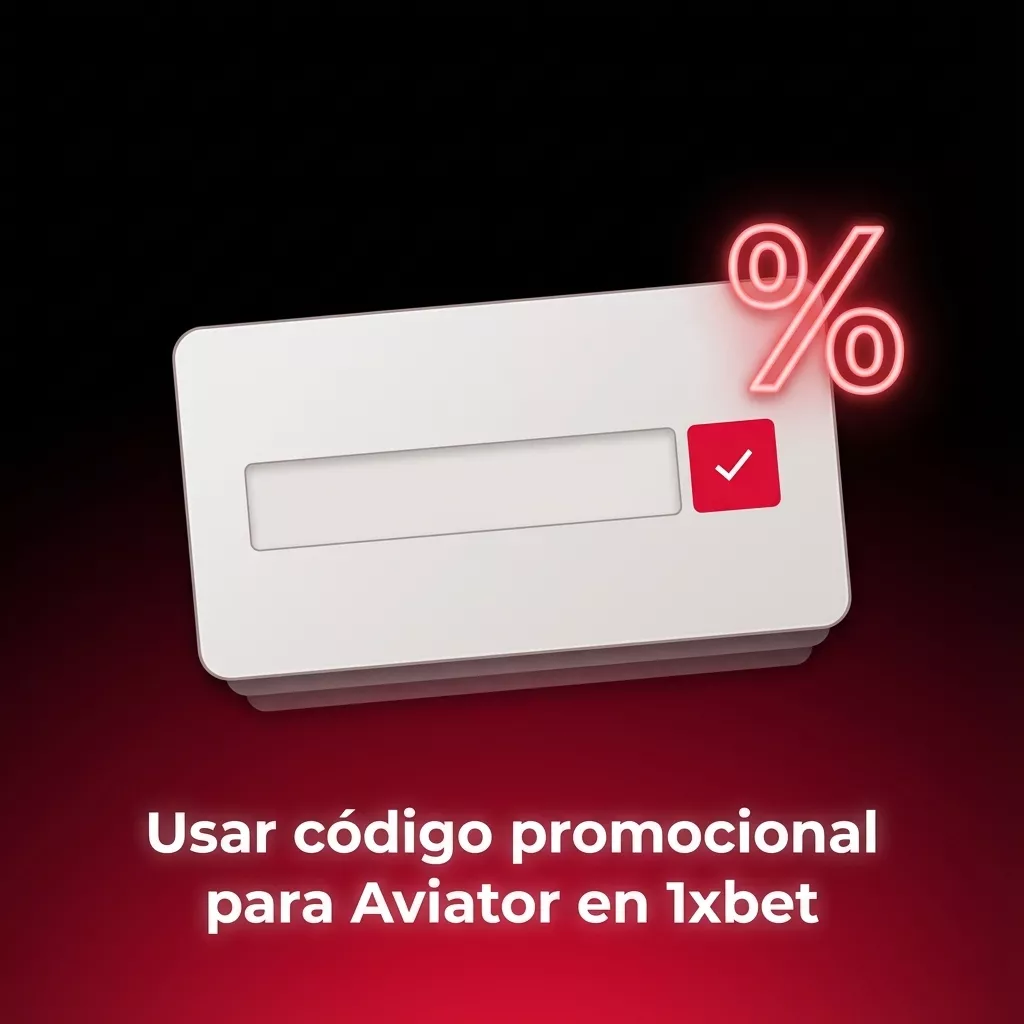 Pantalla de registro de 1xbet mostrando el campo para introducir el código promocional “AVIATORES” en Aviator