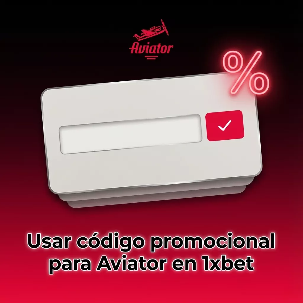 Pantalla de registro en 1xbet mostrando el campo para introducir el código promocional “AVIATORES” para Aviator.