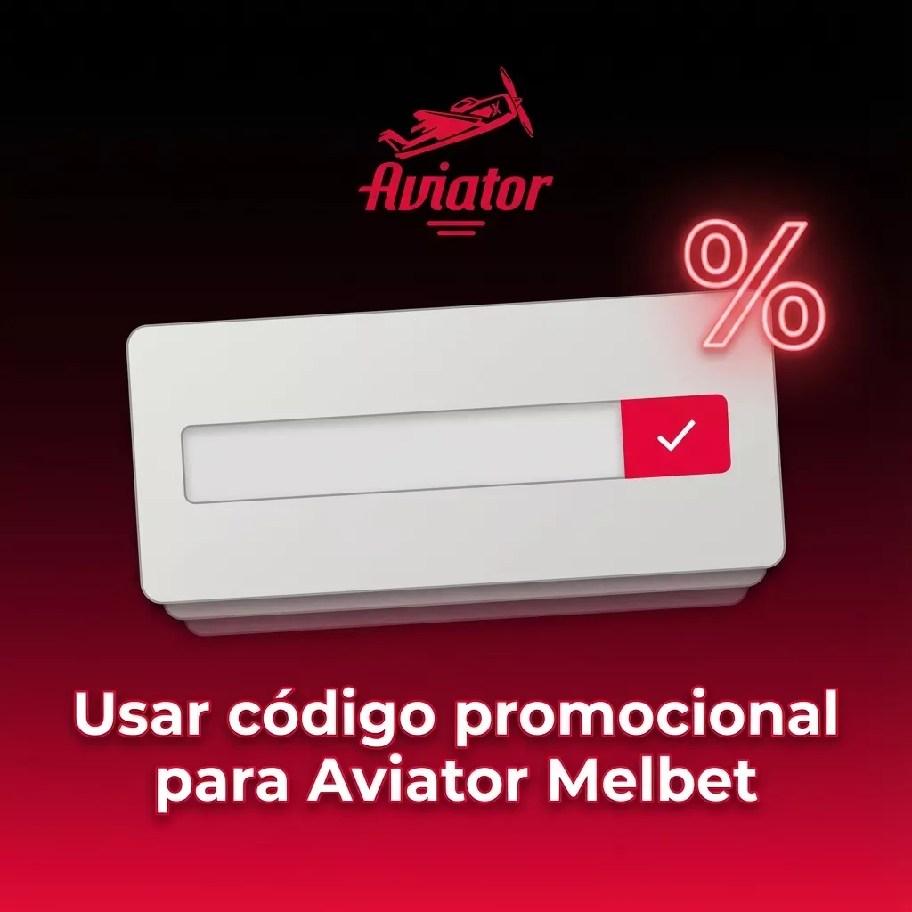 Banner en español de Aviator Melbet mostrando el código promocional “AVIATORES” para usar en registro y promociones.