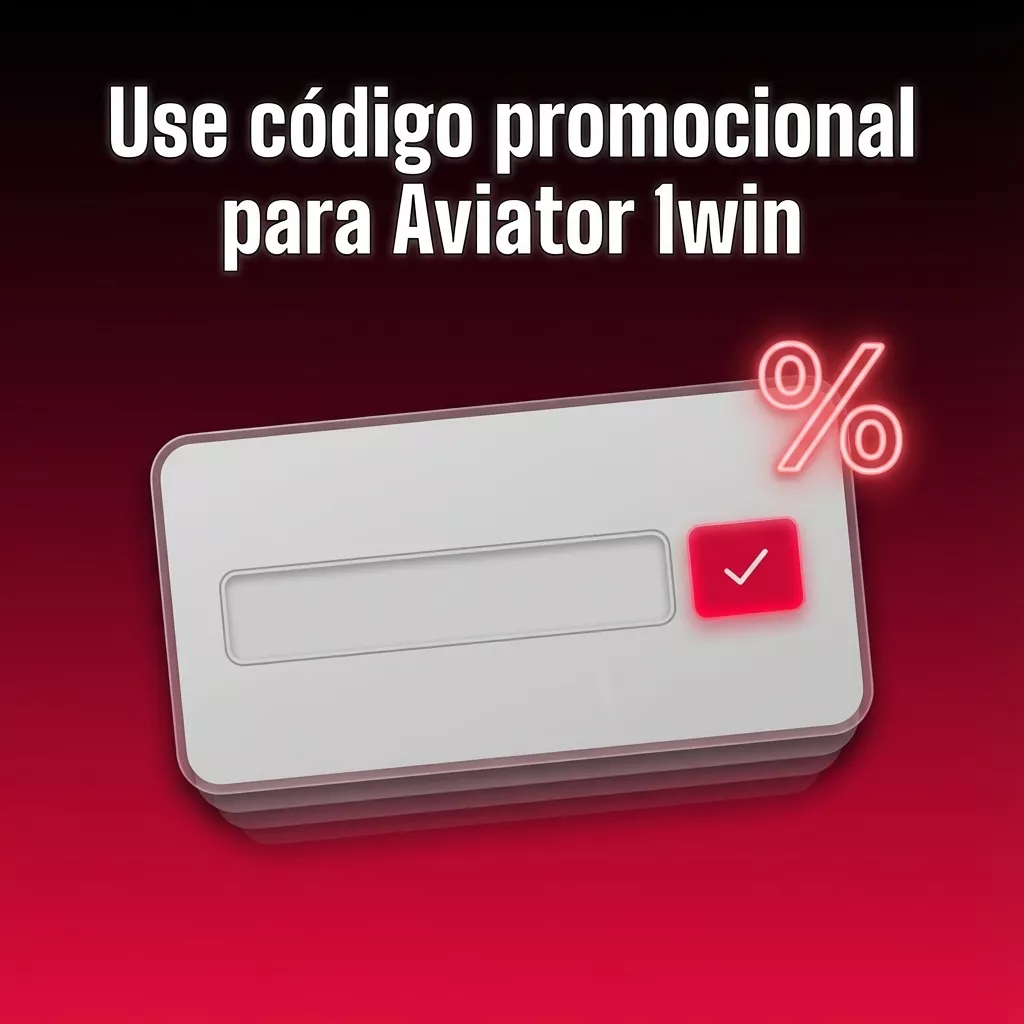 Banner em português destacando o código promocional “PROMOAVIATOR” para bônus de boas-vindas no jogo Aviator da 1win