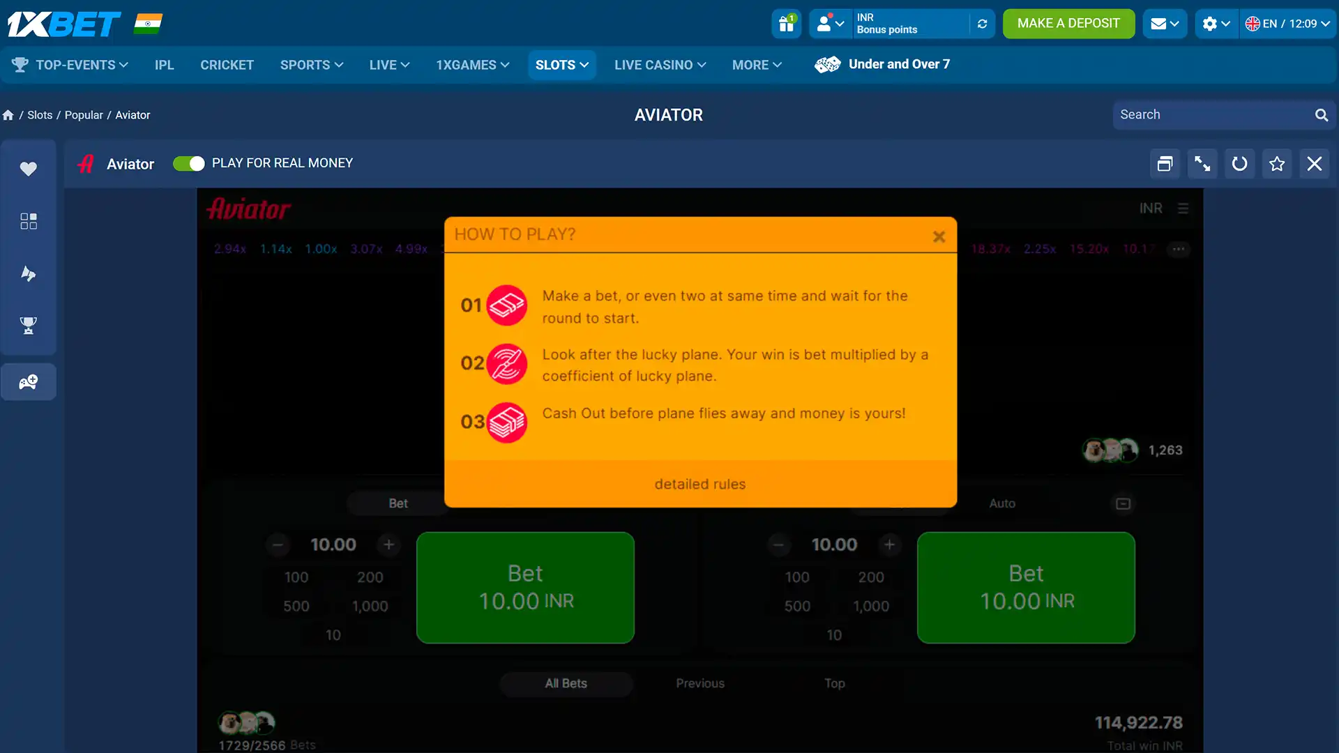 Learn how to play the Aviator game.
