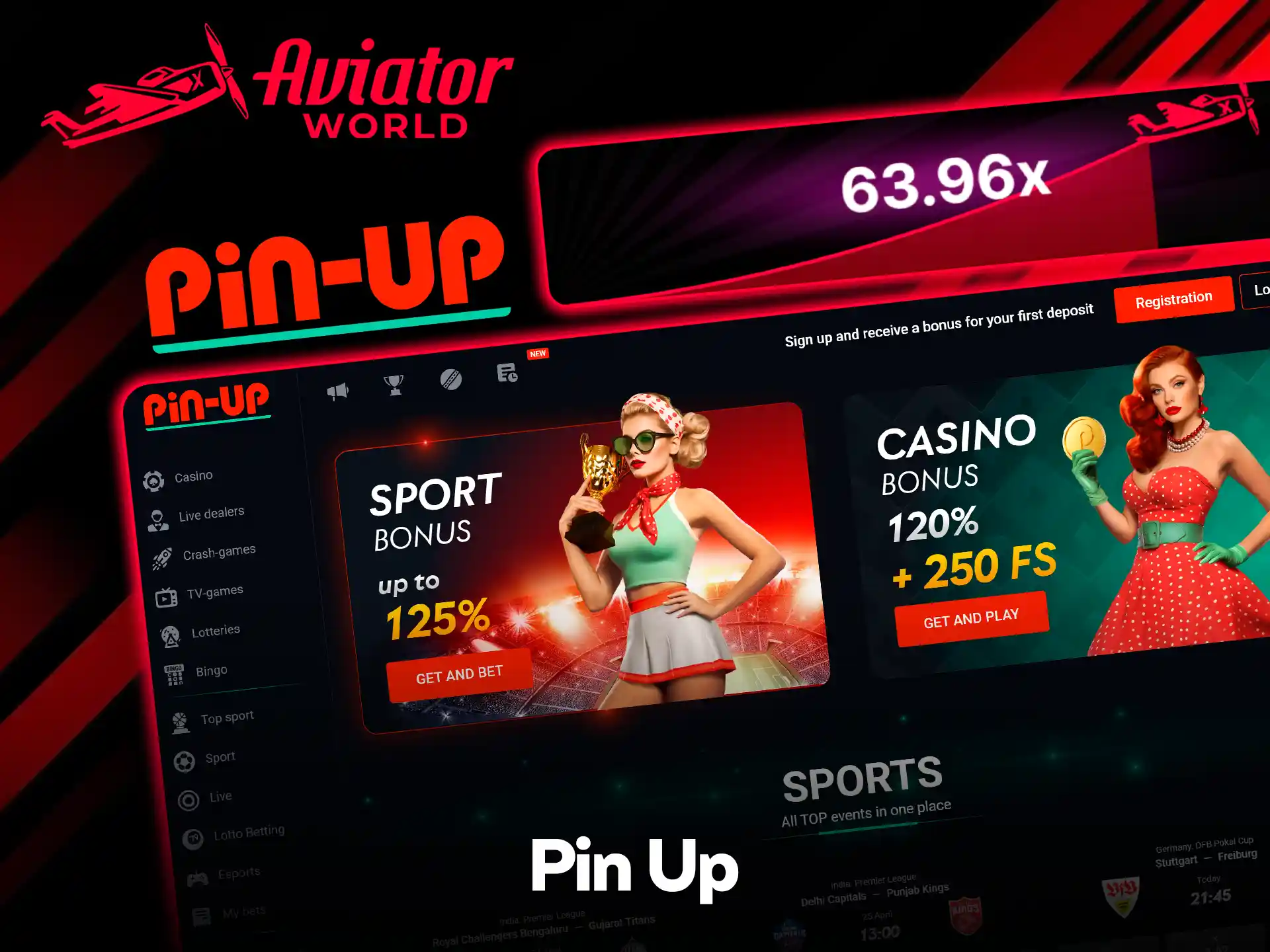 Try the Pin Up Aviator game.